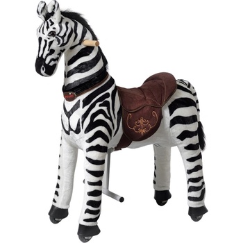 Ponnie mechanická jazdiacia zebra Dixi M