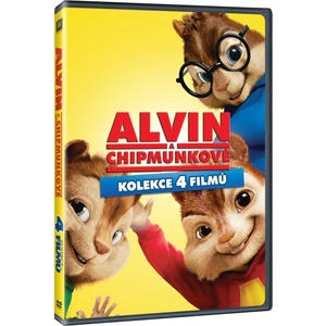 MagicBox Alvin a Chipmunkové kolekce 1. -4. - 4DVD (013871)