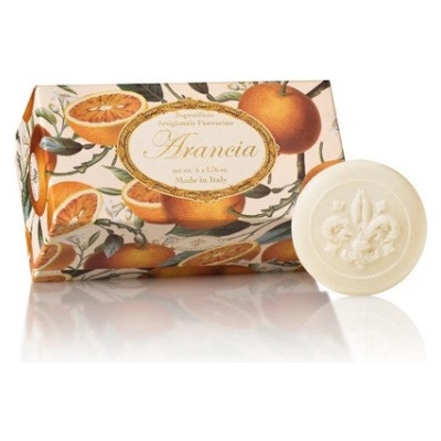 SA Fiorentino prírodné ratlinné tuhé mydlo pomaranč 6 x 50 g