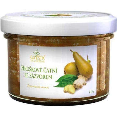 Grešík Hruškové čatní so Zázvorom 215 g
