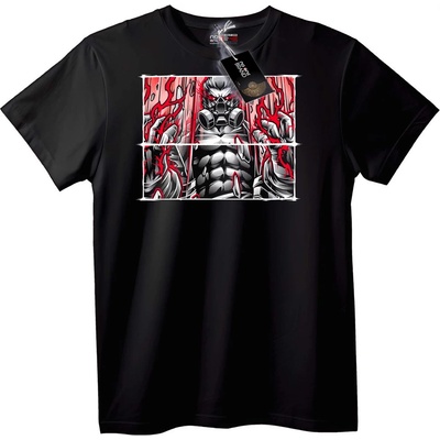 NOONEBRAND Тениска Войн с Противогаз - 2XL, Black