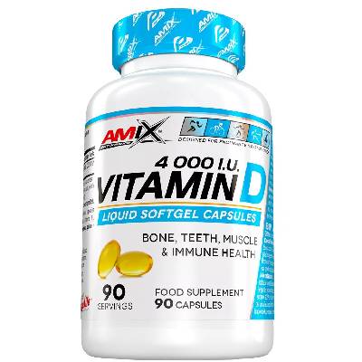 AMIX Vitamin D - 4000 I.U. 90 kapsúl