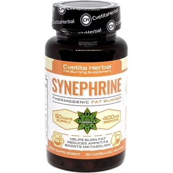 Cvetita Herbal Synephrine, 400 mg, 60 капсули, Cvetita Herbal