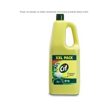 Cif Cream tekutý prášok Lemon 2 l