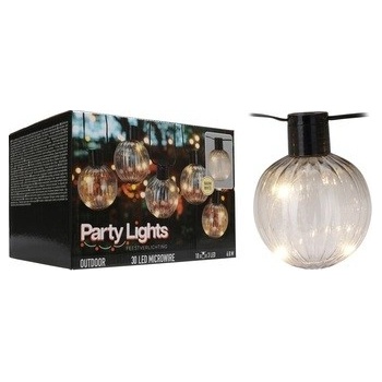 PROGARDEN Svetelná reťaz LED PARTY 10 žiaroviek 6,8m KO-AF5300250