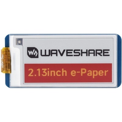 Waveshare 2,13" e-Paper displej (G), 250 × 122, čtyřbarevný