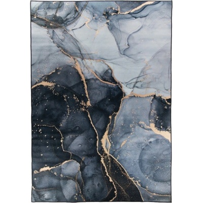 Nej-koberce Crystal Print šedý / černý