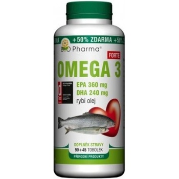Bio Pharma Omega 3 Forte 1200 mg 90+45 tabliet