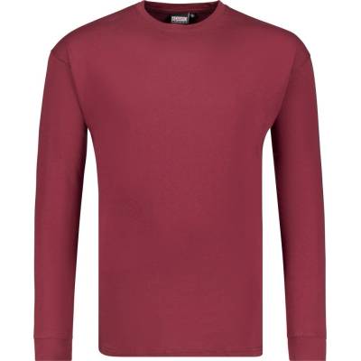ADAMO tričko pánské CF 139901 dlouhý rukáv 7XL bordó
