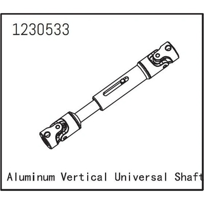 Absima Aluminum Universal Shaft 110/125mm
