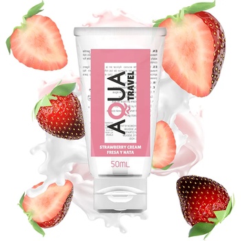 Aqua group - aqua quality - aqua travel Лубрикант aqua travel strawberry 50 ml