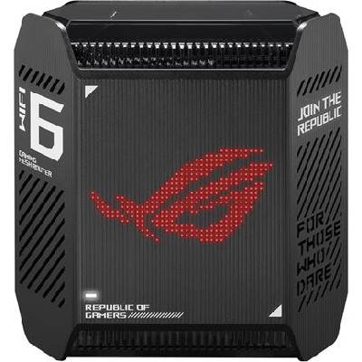ROG Rapture GT6 Black 2PK AX10000 Whole-Home Tri-band Mesh WiFi 6 Router 802.11 a/b/g/n/ac/ax (90IG07F0-MU9A20)