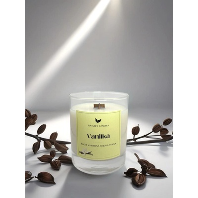 NATURES CANDLES Vanilka 180 g
