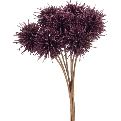 Bizzotto ДЕКОРАТИВНА КЛОНКА rob glitter ЛИЛАВА (0170077)