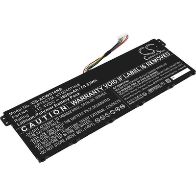 Батерия за Acer Conceptd 3/Spin 5/Swift 3/Swift 5, X/Travelmate Spin P4 и други, 3800mAh. Li-Ion (CS-ACW514NB)