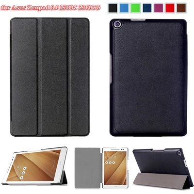 ASUS ZenPad 8.0 Z380C Z380KL Кожен Калъф и Стилус