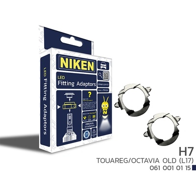 NIKEN Адаптор за лед крушка НИКЕН - Н7 - 2бр/к-т