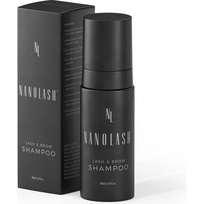 Nanolash Lash & Brow Shampoo Šampon na řasy a obočí 50 ml