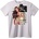 NOONEBRAND Тениска Burberry Момиче на Кариран Фон - S, White