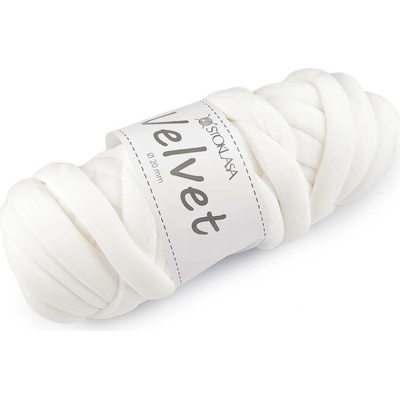 Příze Marshmallow silná Velvet 500 g Varianta: 15 (002) bílá, Balení: 1 ks 57859/147361/282401