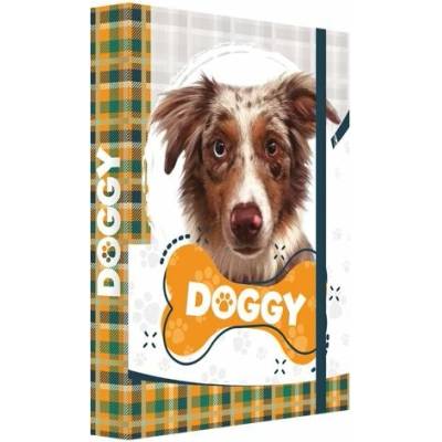 Junior Box na sešity A4 Doggy