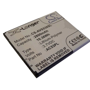 Image 1 of VHBW Батерия за Archos 53 Platinum, 2800 mAh (800107151)