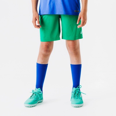KIPSTA Dětské fotbalové kraťasy Essential zelená