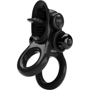 Pretty Love Вибриращ двоен пенис пръстен Passionate Ring
