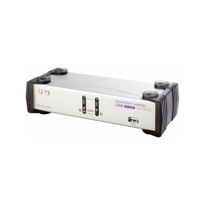 ATEN Превключвател KVMP ATEN CS1742C-AT, 2-портов, USB, VGA Dual Display, Audio, ATEN-CS1742C-AT