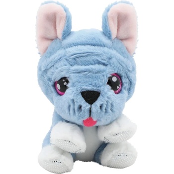 CuteKins Интерактивна плюшена играчка CuteKins Woof Runts - Френски булдог, 13 cm (35055)