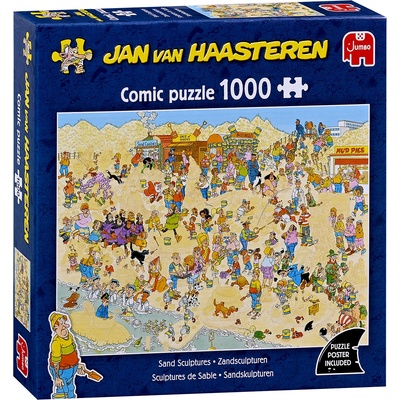 Jumbo Пъзел Jumbo от 1000 части - Пясъчни скулптури (1110100612)