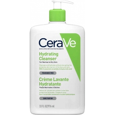 CeraVe Хидратиращ измиващ крем лице и тяло, 976 ml (Лимитирано)