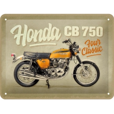 NOSTALGIC ART ceduľa 15x20 Honda MC CB750 Four Classic