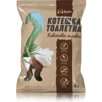 Image 1 of Stefo Coconut - тоалетна от соя 6 литра, аромат кокос
