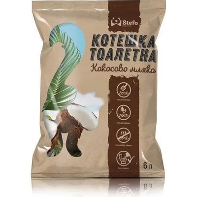 Stefo Coconut - тоалетна от соя 6 литра, аромат кокос
