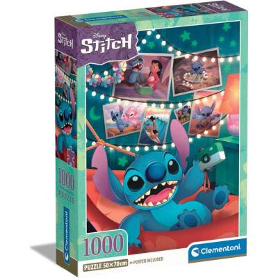Clementoni 1000ч. Пъзел Disney Stitch