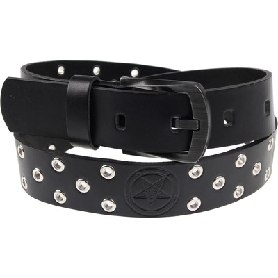 Leather & steel fashion колан Бафомет - Черен Пръстен - lsf2 08