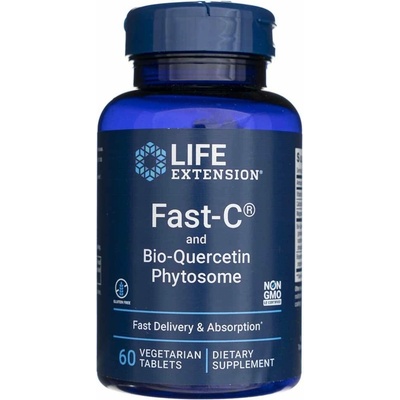 Life Extension Fast-C and Bio-Quercetin Phytosome 60 tablety