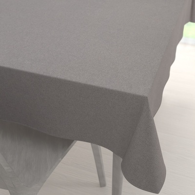 Biante Veľký obdĺžnikový obrus BKR-503 Sivý režný 200x260 cm