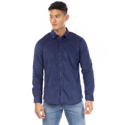 Риза с дълъг ръкав Peter Werth Men's W Douglas Long Sleeve Shirt - Navy