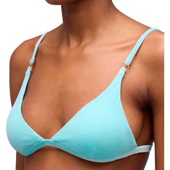 SUNDEK Andress velvet bralette bikini top - Blue (Blue Java)
