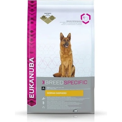 EUKANUBA Eukanuba Breed Specific Храна за кучета, суха, за немска овчарка, с пилешко, 12 kg