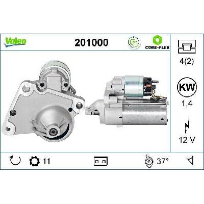 Startér VALEO 201000