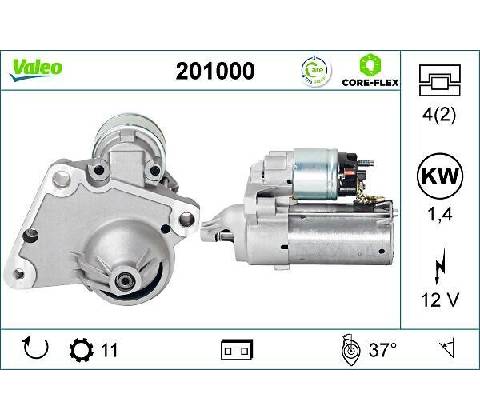Startér VALEO 201000