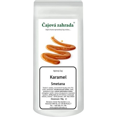 Čajová zahrada Rooibos Karamel & Smetana rooibos čaj 500 g