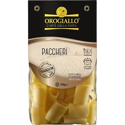 Orogiallo Paccheri těstoviny sušené 0,5 kg