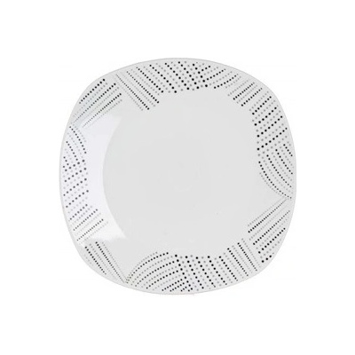 Banquet Talíř porcelánový mělký CHARME 25 x 25 cm
