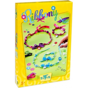 Totum Творчески комплект Totum - Направи си сам, Бижута с панделки (T020818) - kindermarket