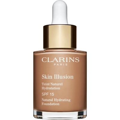 Clarins Skin Illusion Natural Hydrating Foundation rozjasňující hydratační make-up SPF15 112.3 Sandalwood 30 ml