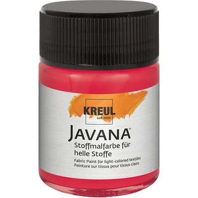 Farba na svetlý textil JAVANA 50 ml Carmine Red